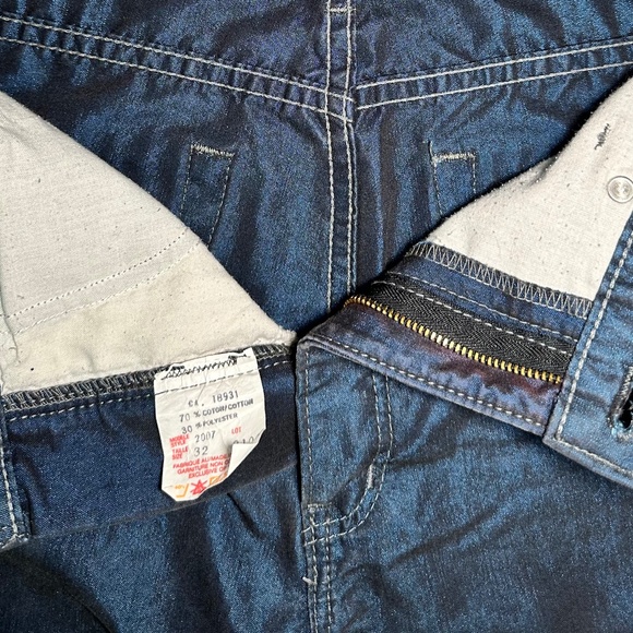 Unisex Vintage Simons (Le Trente Uno) Duo-chrome Jeans - Picture 5 of 7